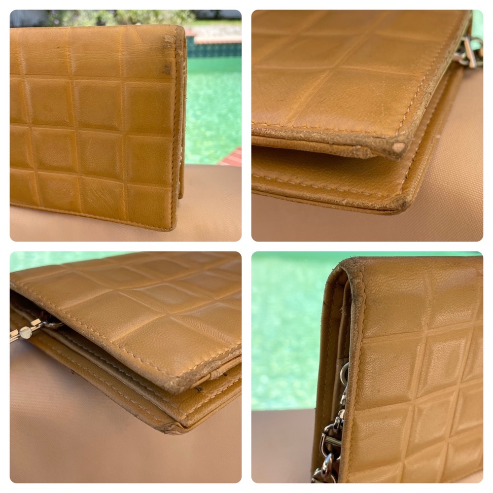 CHANEL Mustard Crossbody Bag with Chain - Picture 9 of 12